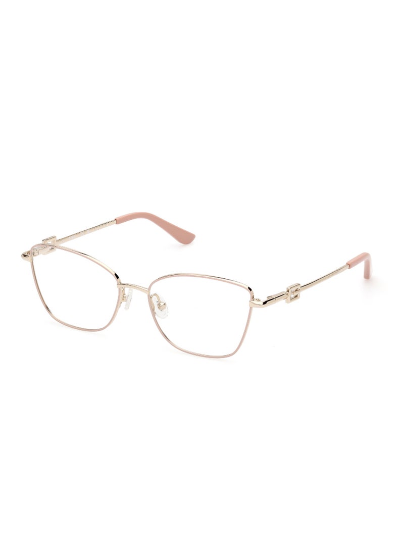 GUESS إطارات نظارات نسائية على شكل عين القط - GU297407452 - حجم العدسة: 52 مم - وردي - Image 1